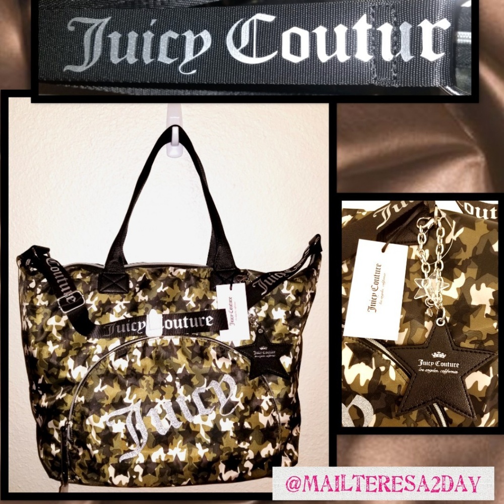 💖NEW JUICY COUTURE STAR STUDDED WEEKENDER BAGS